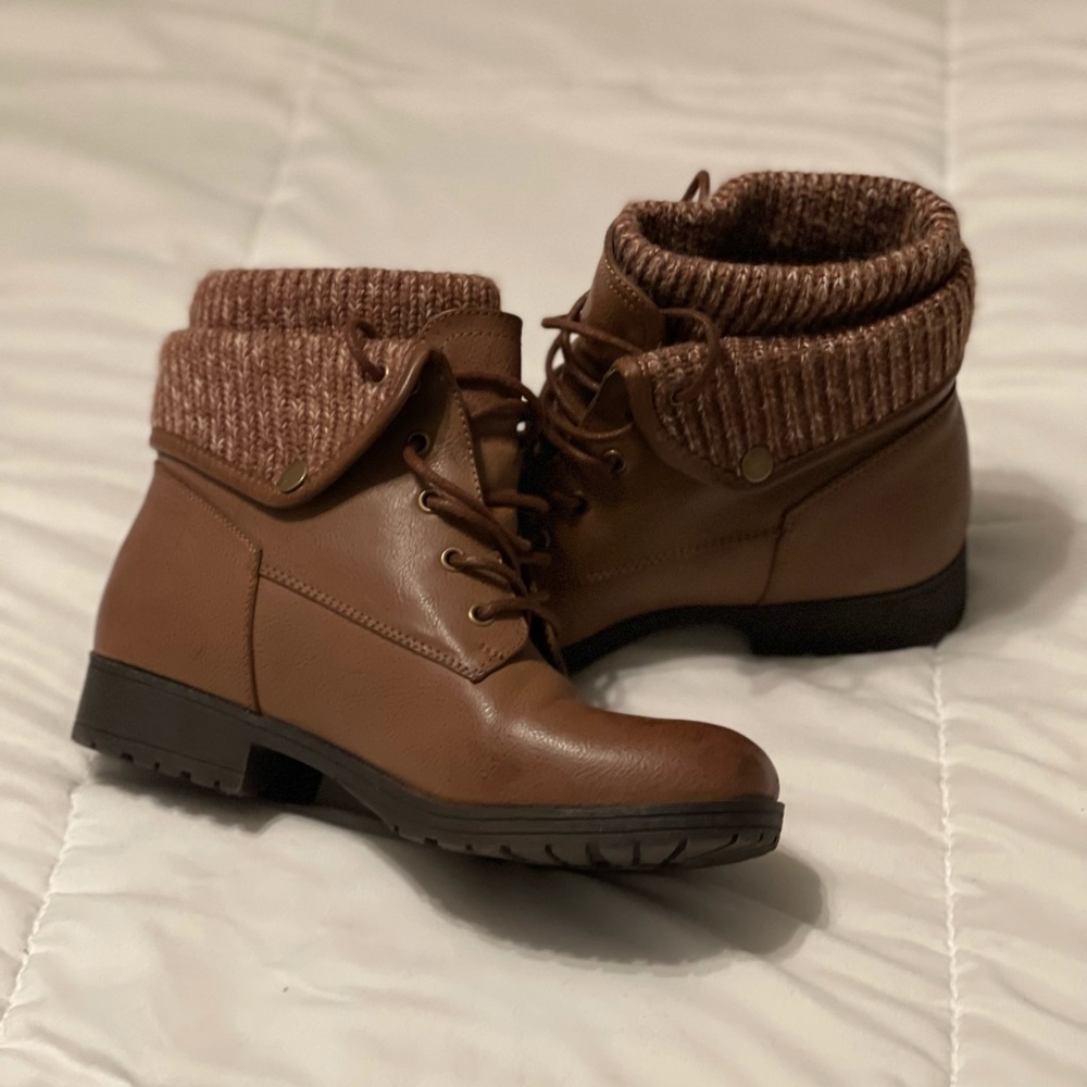 Jessica cline semi-low cut booties